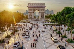 Paris đại tu Đại lộ Champs-Élysées thành 'vườn thượng uyển'