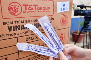 T&T Group bàn giao 8,5 triệu bộ bơm kim tiêm phục vụ chiến dịch tiêm chủng quốc gia phòng COVID-19