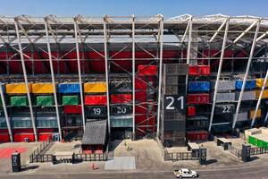 Sân vận động có thể tháo lắp ở Qatar