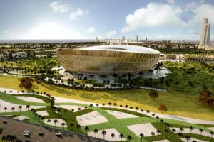 Foster + Partners thiết kế sân vận động vàng cho trận chung kết World Cup Qatar