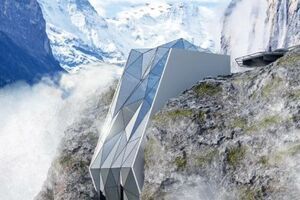 Khách sạn cheo leo trên vách núi cao nhất châu Âu