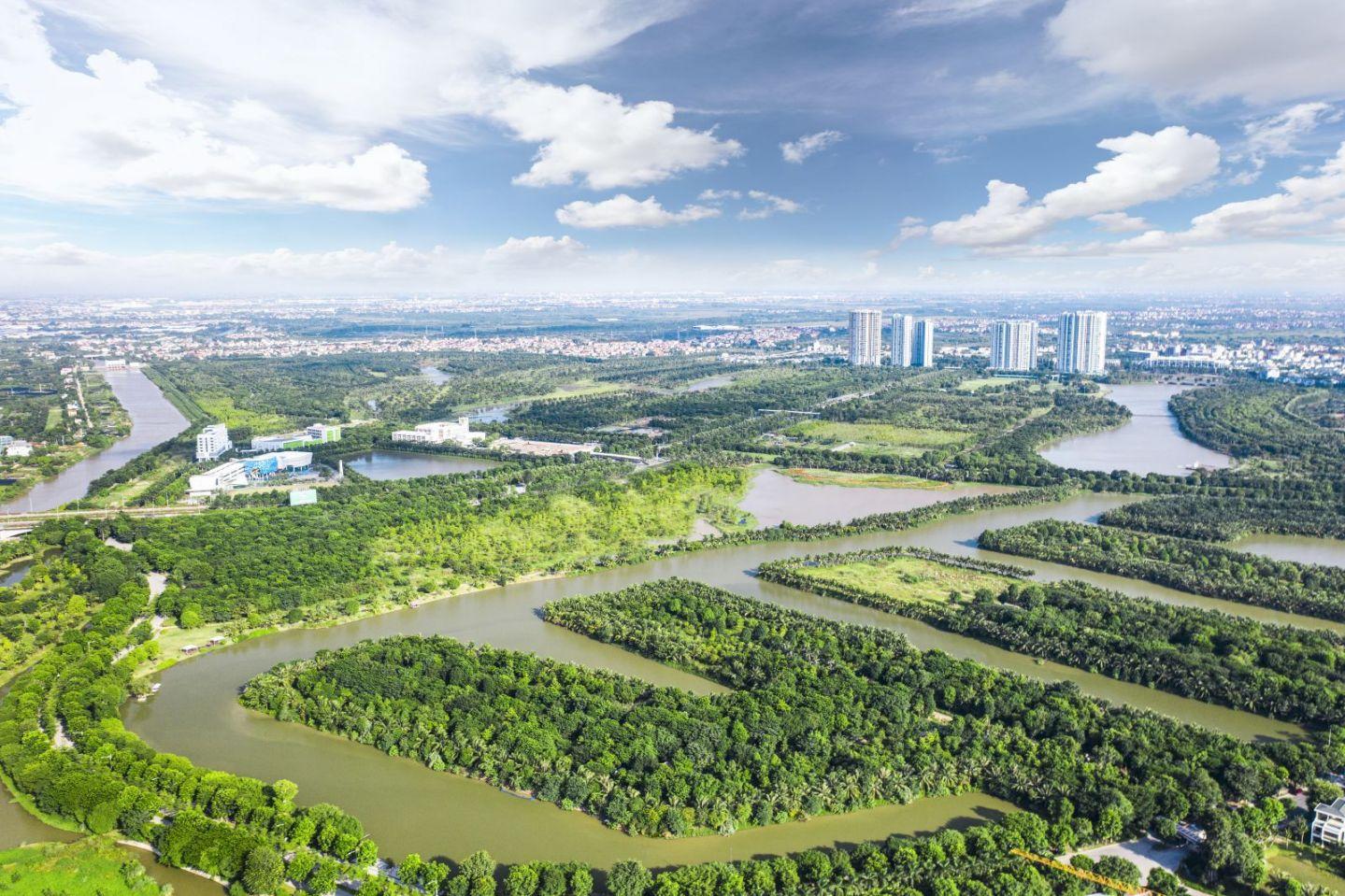 Với hình mẫu đô thị sinh thái của phía Đông Nam, Hà Nội hoàn toàn có thể nhân rộng những đô thị kiểu mẫu này dọc hai bên bở sông Hồng